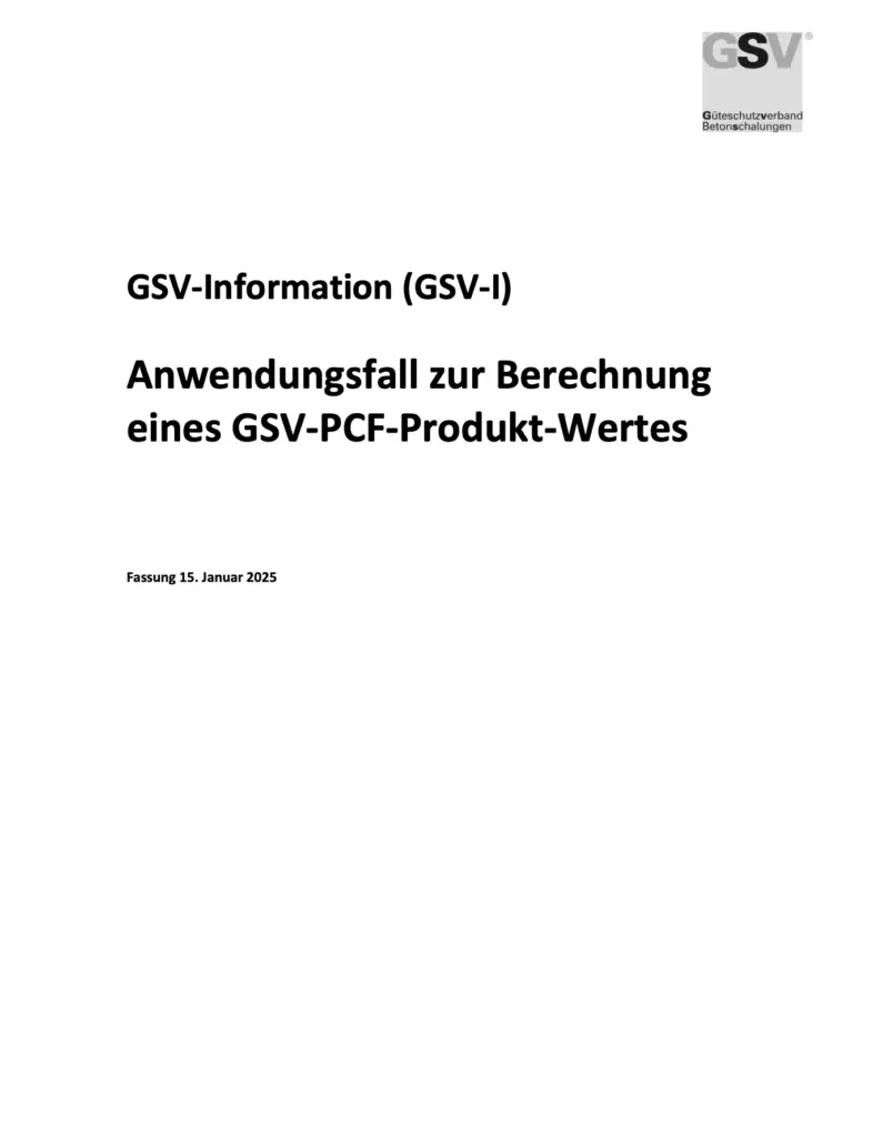 GSV-Information